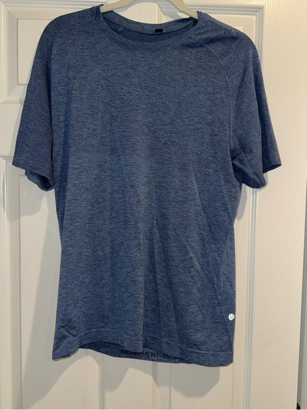 lululemon Blue Short Sleeve Crew